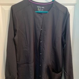 Purple Label by Healing Hands Scrub Jacket
